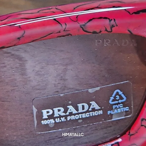 PRADA ACETATE SYMBOLE SUNGLASSES